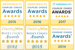 Read our 5-Star Reviews on 'weddingwire.com' 