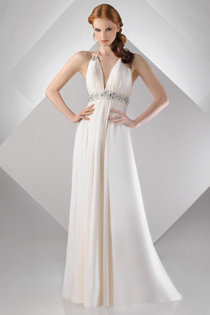 Bari Jay Destination Wedding Dress 69908 French Novelty