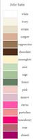 Bari Jay Bridesmaids Jolie Satin Color Chart