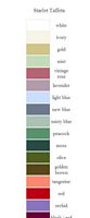 Bari Jay Bridesmaids Starlet Taffeta Color Chart