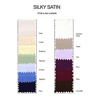 Jordan Bridesmaids Silky Satin Color Chart
