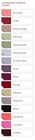 Watters Bridesmaids Iridescent Chiffon Color Chart