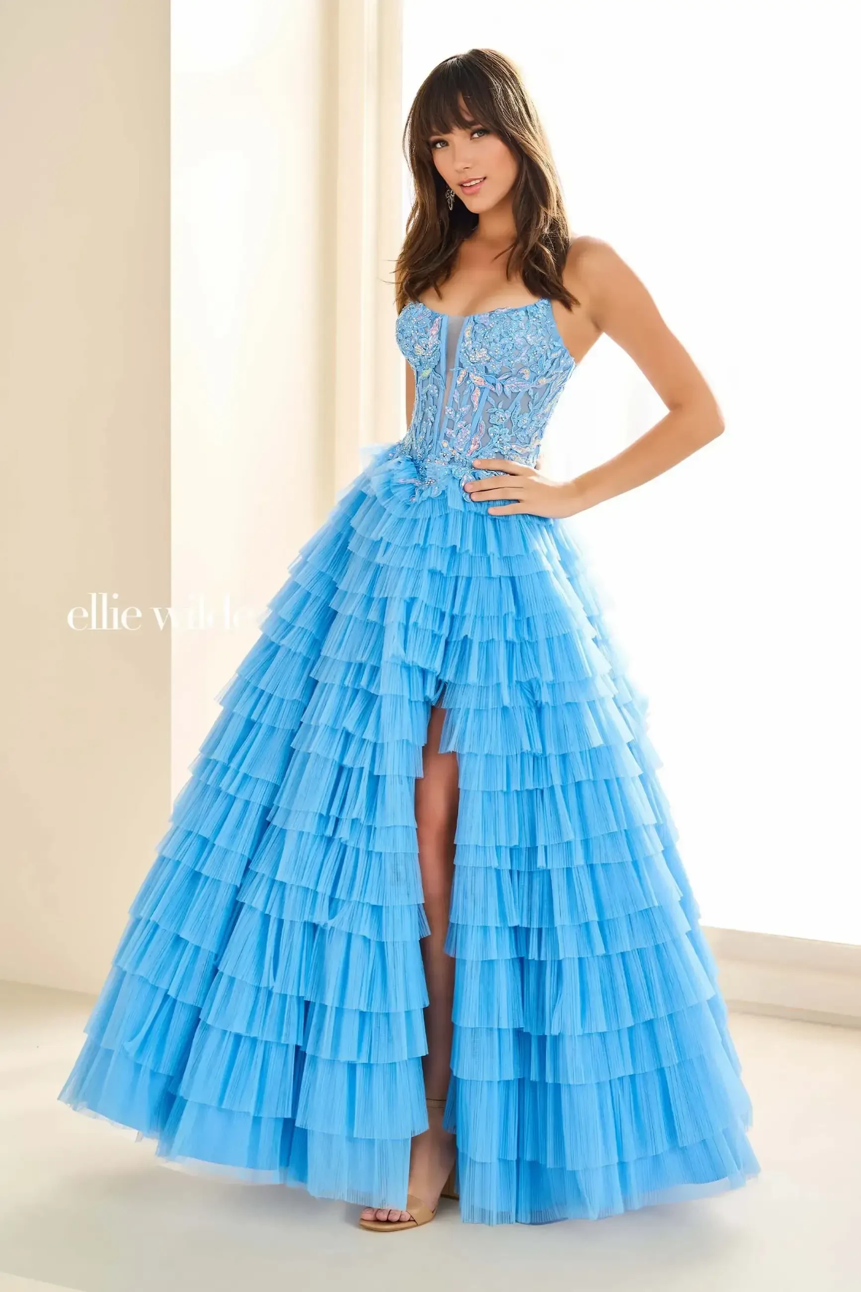 Ruffle Prom Dresses