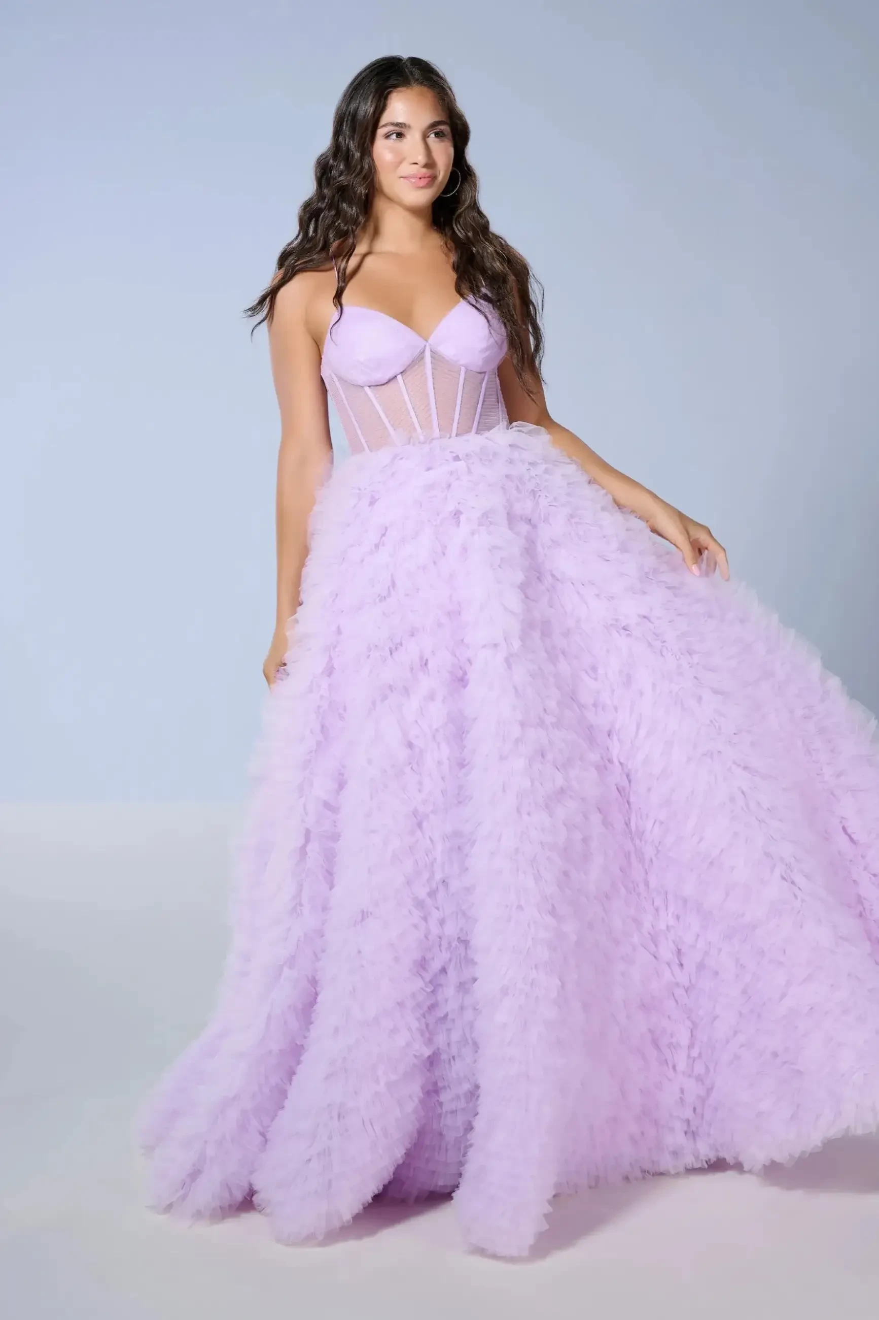 Ruffle Prom Dresses