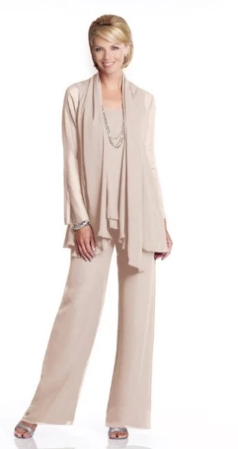 Capri by Mon Cheri CP11469   Elegant Three-Piece Chiffon Pant Suit for Special Occasions #0 thumbnail