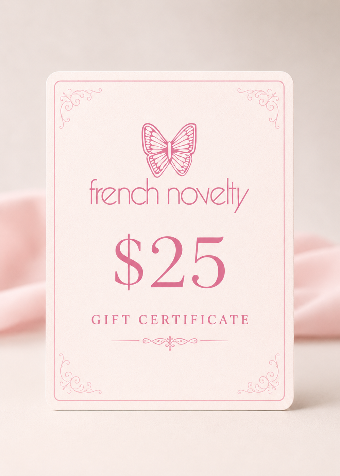 French Novelty $25 Gift Certificate #0 default thumbnail