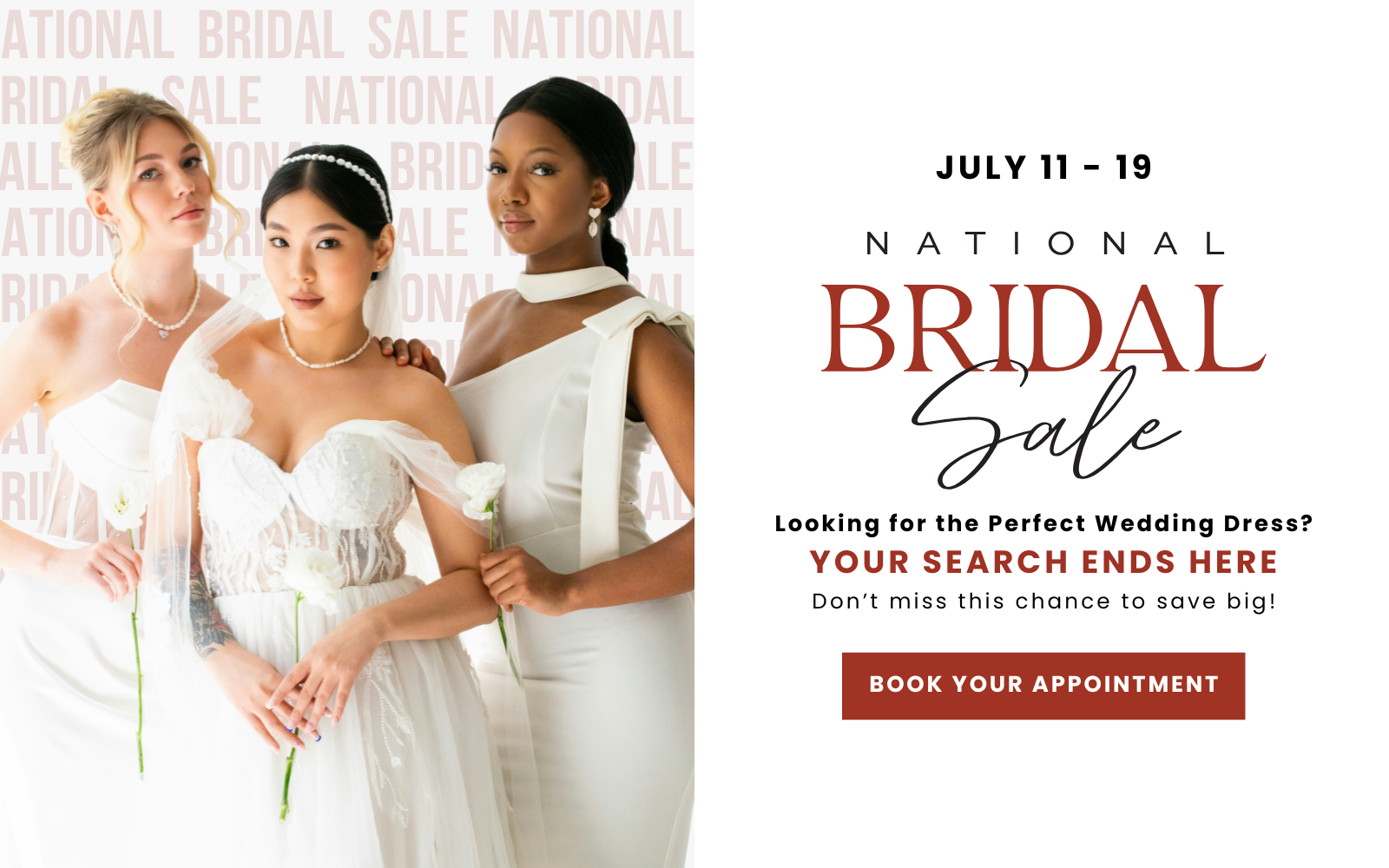 National Bridal Sale Event 2026